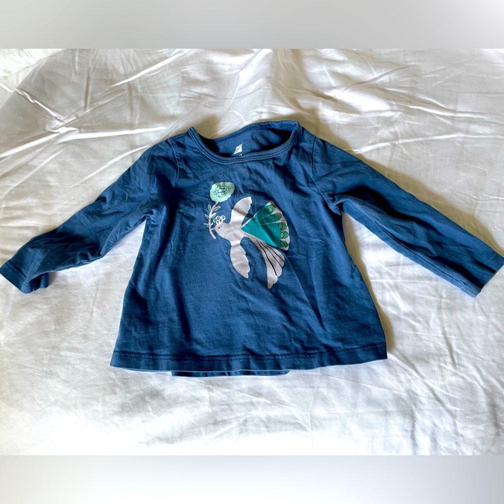 Tea collection long sleeve tee 12-18mo